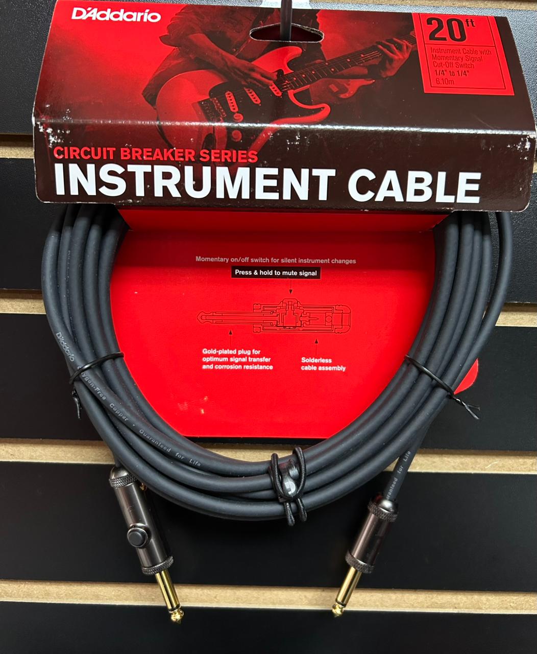 Cable para Instrumento D'Addario