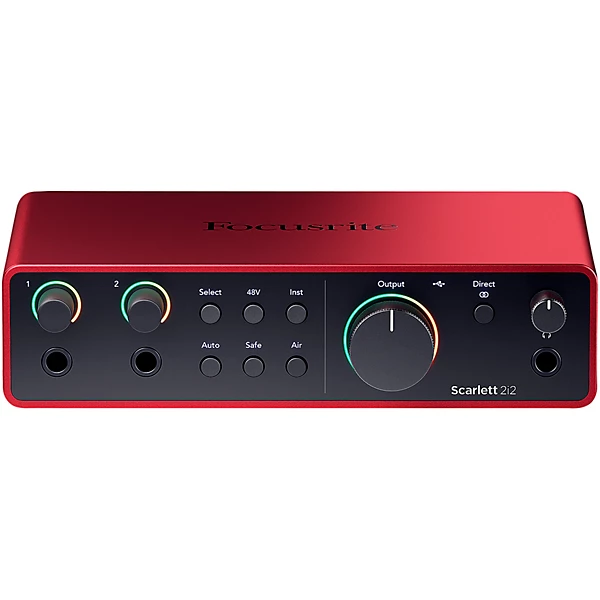 Interface de Audio y Grabacion Focusrite